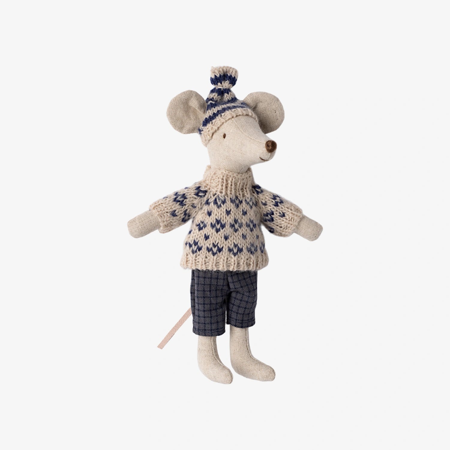 Maileg - Wintermaus mit Ski – Papa - ROSA ECK