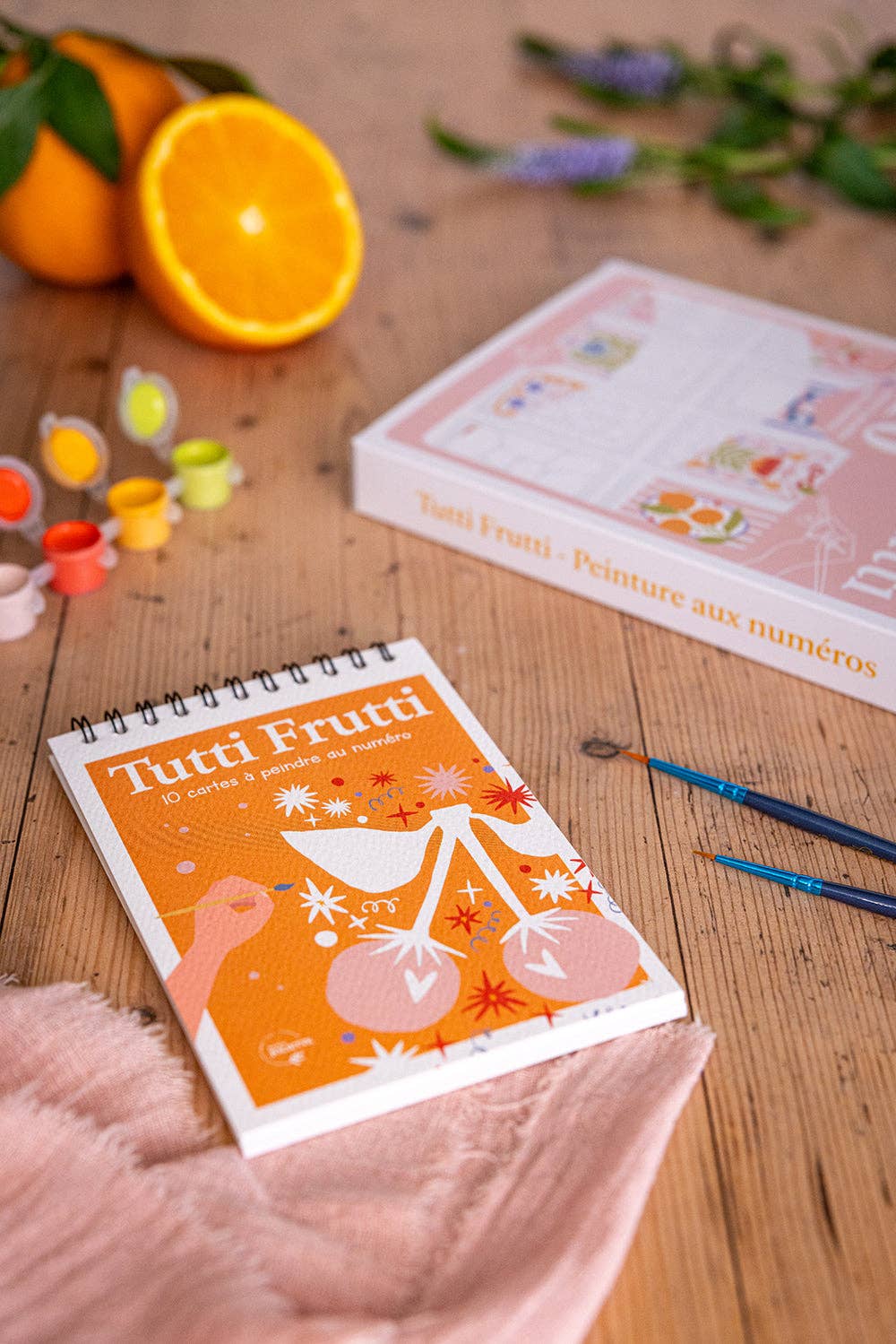Maison Joliette - Malen nach Zahlen Set • Tutti Frutti - ROSA ECK