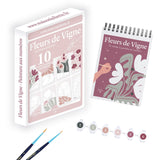 Maison Joliette - Malen nach Zahlen Set • Vine Flowers - ROSA ECK