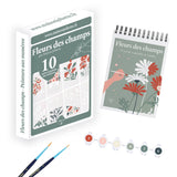 Maison Joliette - Malen nach Zahlen Set • Wildflowers - ROSA ECK