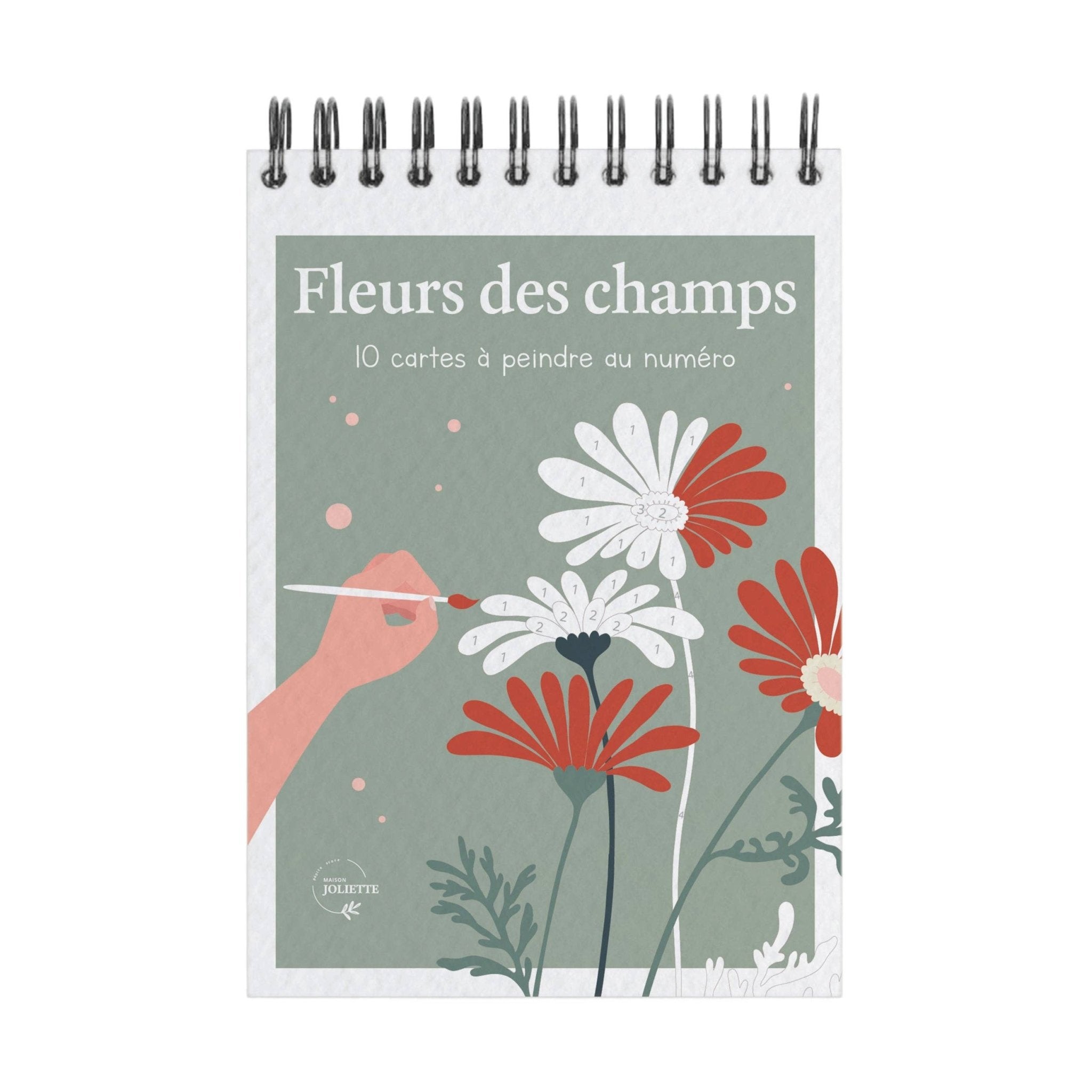 Maison Joliette - Malen nach Zahlen Set • Wildflowers - ROSA ECK