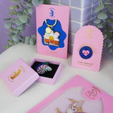 MALICIEUSE - NO RAIN NO FLOWERS Schlüsselanhänger - ROSA ECK