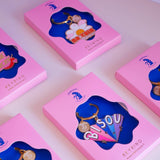 MALICIEUSE - POWER MAMA Schlüsselanhänger - ROSA ECK