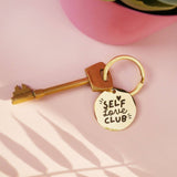 MALICIEUSE - SELF LOVE CLUB Schlüsselanhänger - ROSA ECK