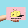 MAMF - HEILIGE BUTTER GOTTES Frühstücksbrettchen - Tablett - ROSA ECK Concept Store