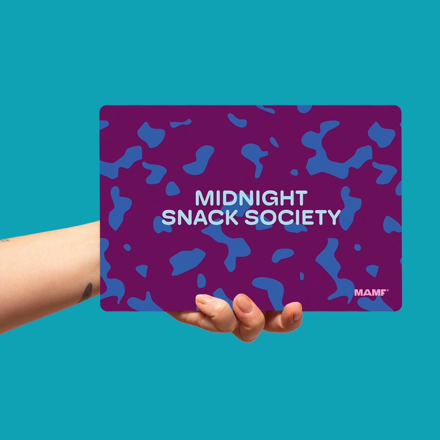 MAMF - MIDNIGHT SNACK SOCIETY Frühstücksbrettchen - ROSA ECK