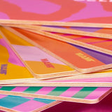 MAMF - YVES SAINT CROISSANT Frühstücksbrettchen - Serviertablett - ROSA ECK