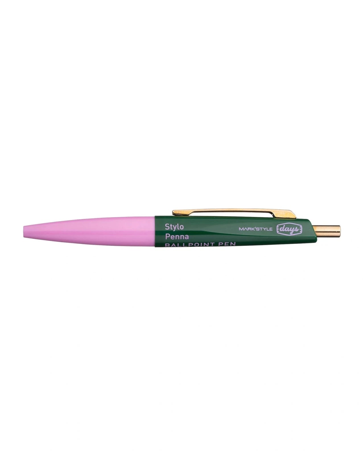 MARK'S (マークス) - ANTERIQUE Mini-Kugelschreiber • Pink Green - ROSA ECK