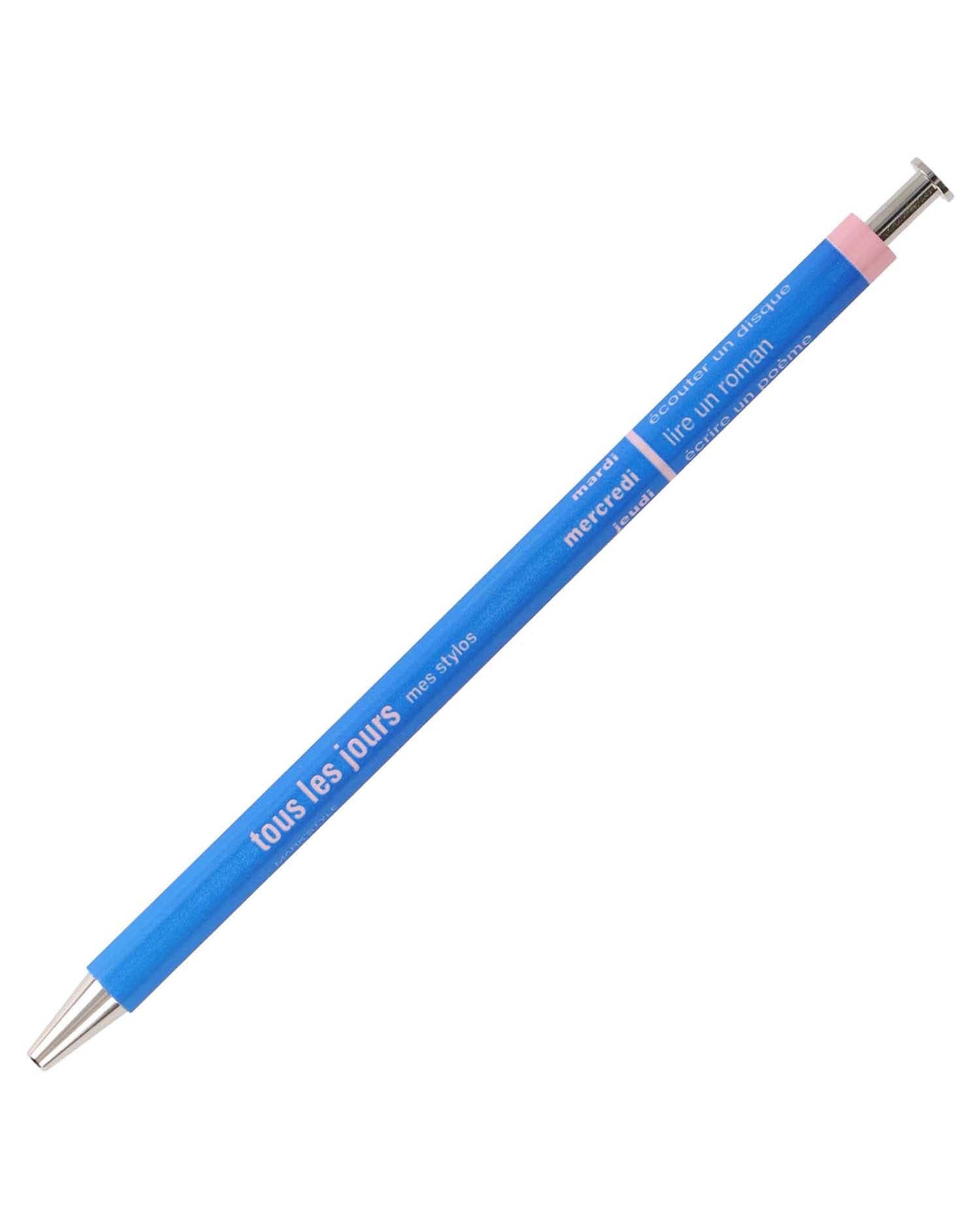 MARK'S (マークス) - DAYS Kugelschreiber | Ocean Blue - ROSA ECK - Blau, Stift,