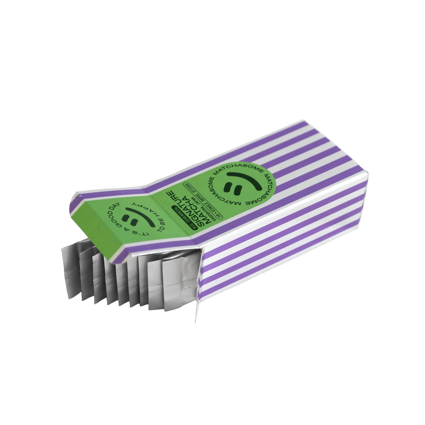 Matchasome - Matcha To - Go Sticks • Signature Ceremonial (10 Stück) - Matcha - ROSA ECK