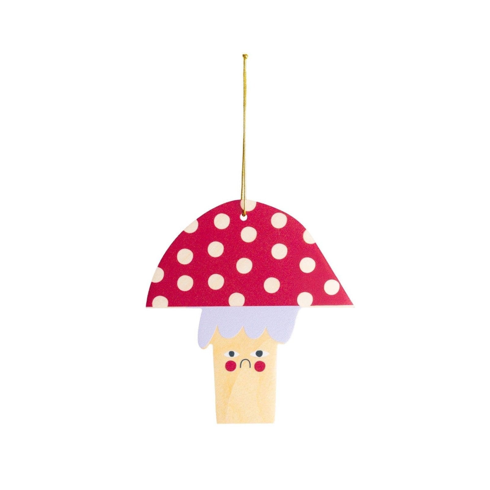 milin - Weihnachtsanhänger aus Holz • Mushroom - ROSA ECK