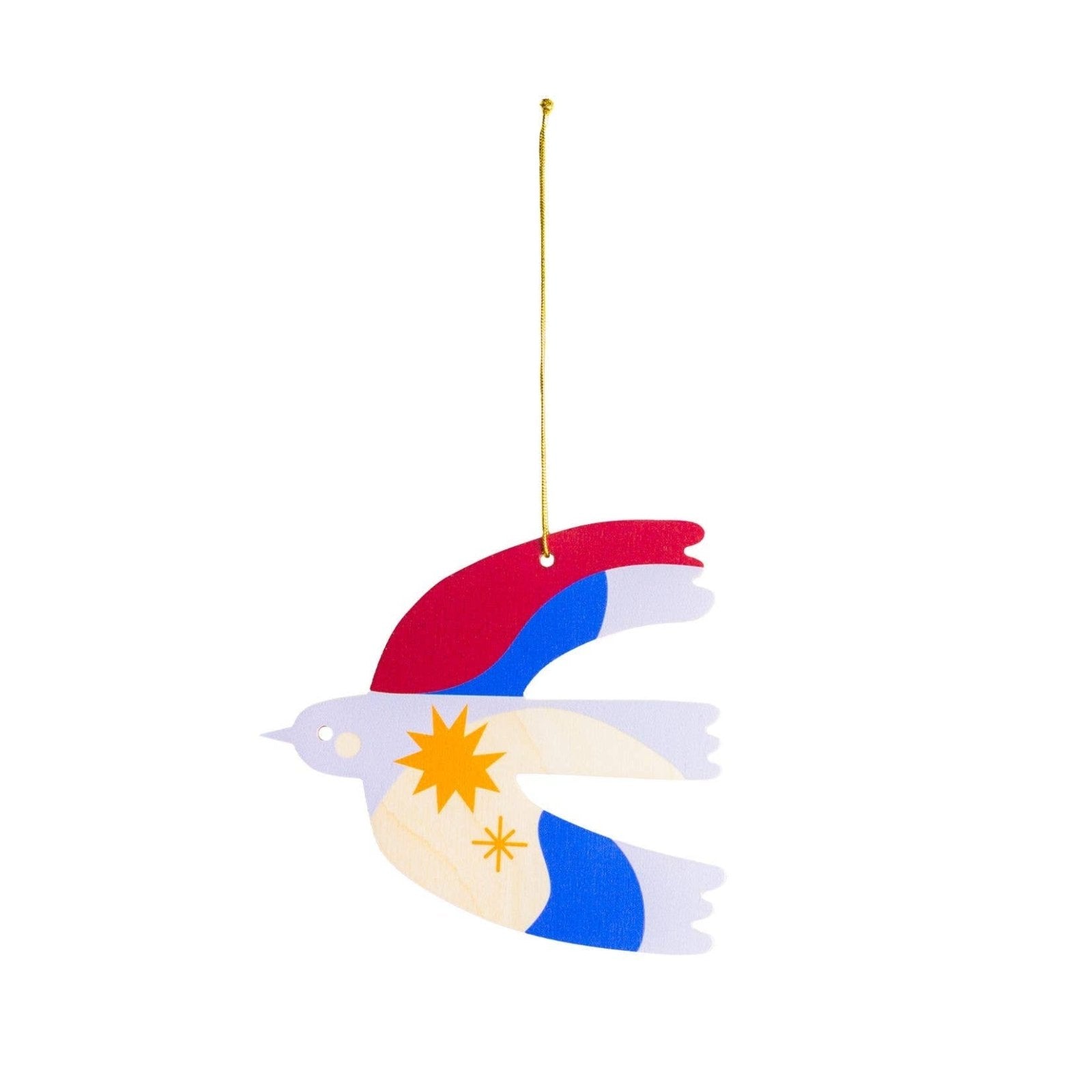 milin - Weihnachtsanhänger aus Holz • Bird - Dekoration - ROSA ECK