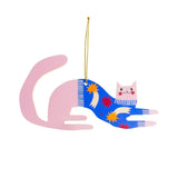 milin - Weihnachtsanhänger aus Holz • Charming Cat - Dekoration - ROSA ECK