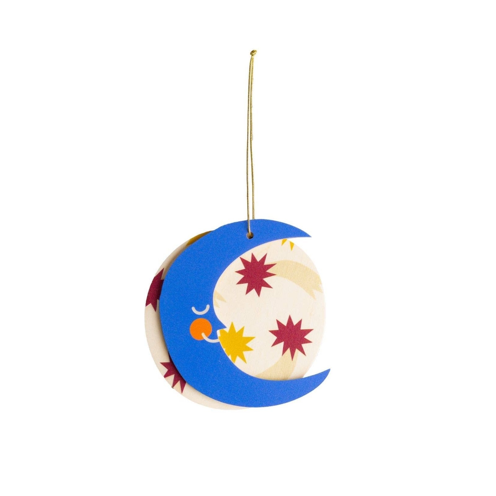 milin - Weihnachtsanhänger aus Holz • Moon - Dekoration - ROSA ECK