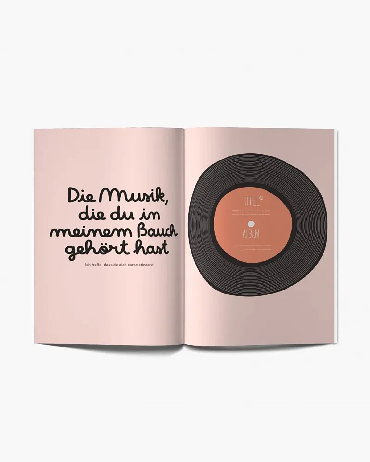 Minus éditions - Ausfüllbuch • 9 Monate bis du da bist! - ROSA ECK