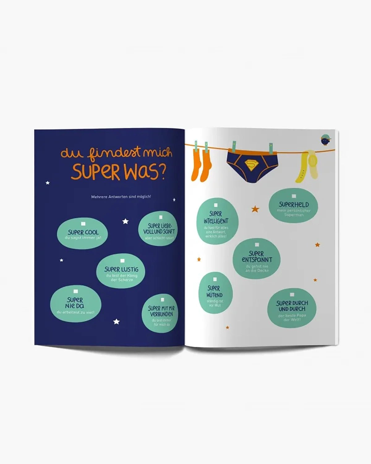 Minus éditions - Ausfüllbuch • Wie der Vater, so der Sohn? - ROSA ECK