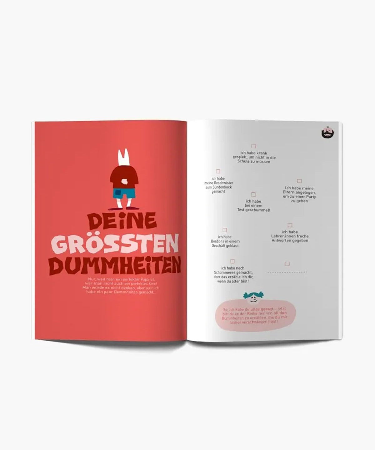 Minus éditions - Ausfüllbuch • Wie der Vater, so die Tochter? - ROSA ECK