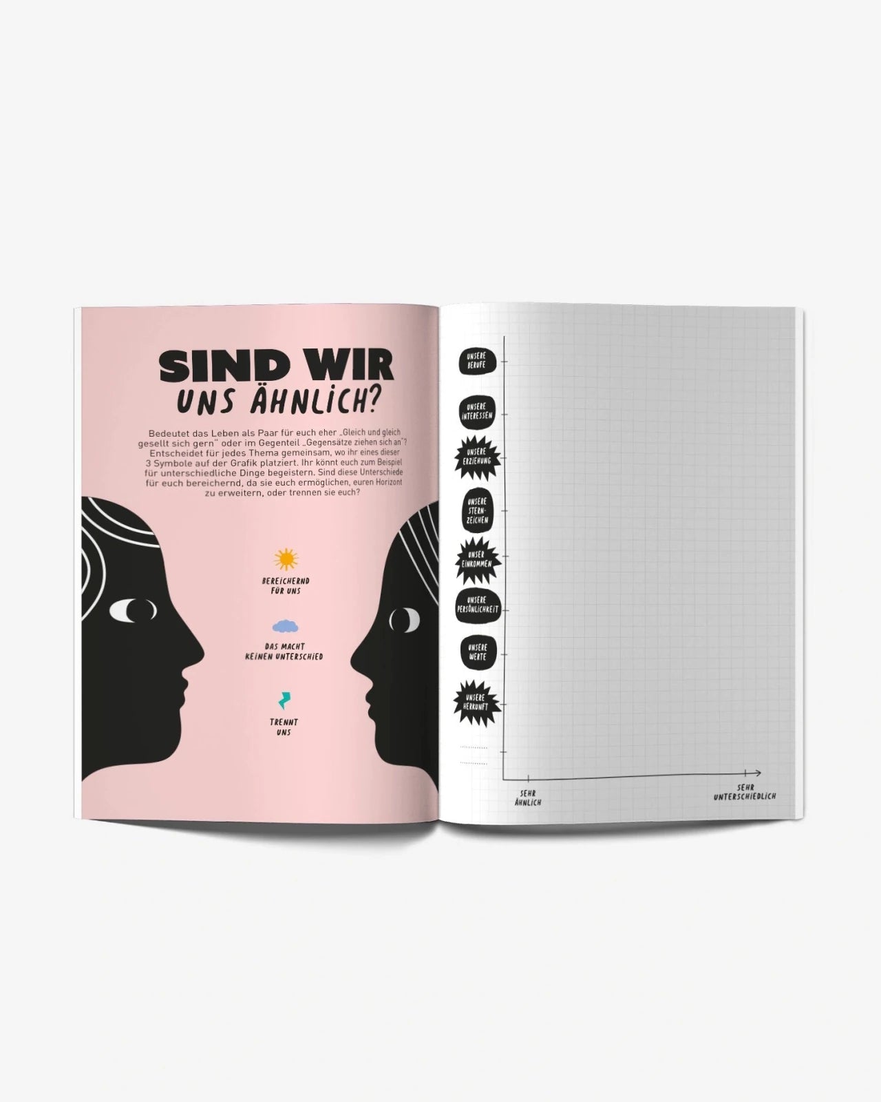 Minus éditions - Ausfüllbuch • Wir zwei! - ROSA ECK