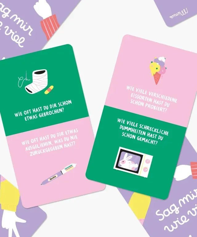 Minus éditions - SAG MIR WIE VIEL Fragespiel - Fragespiel - ROSA ECK Concept Store
