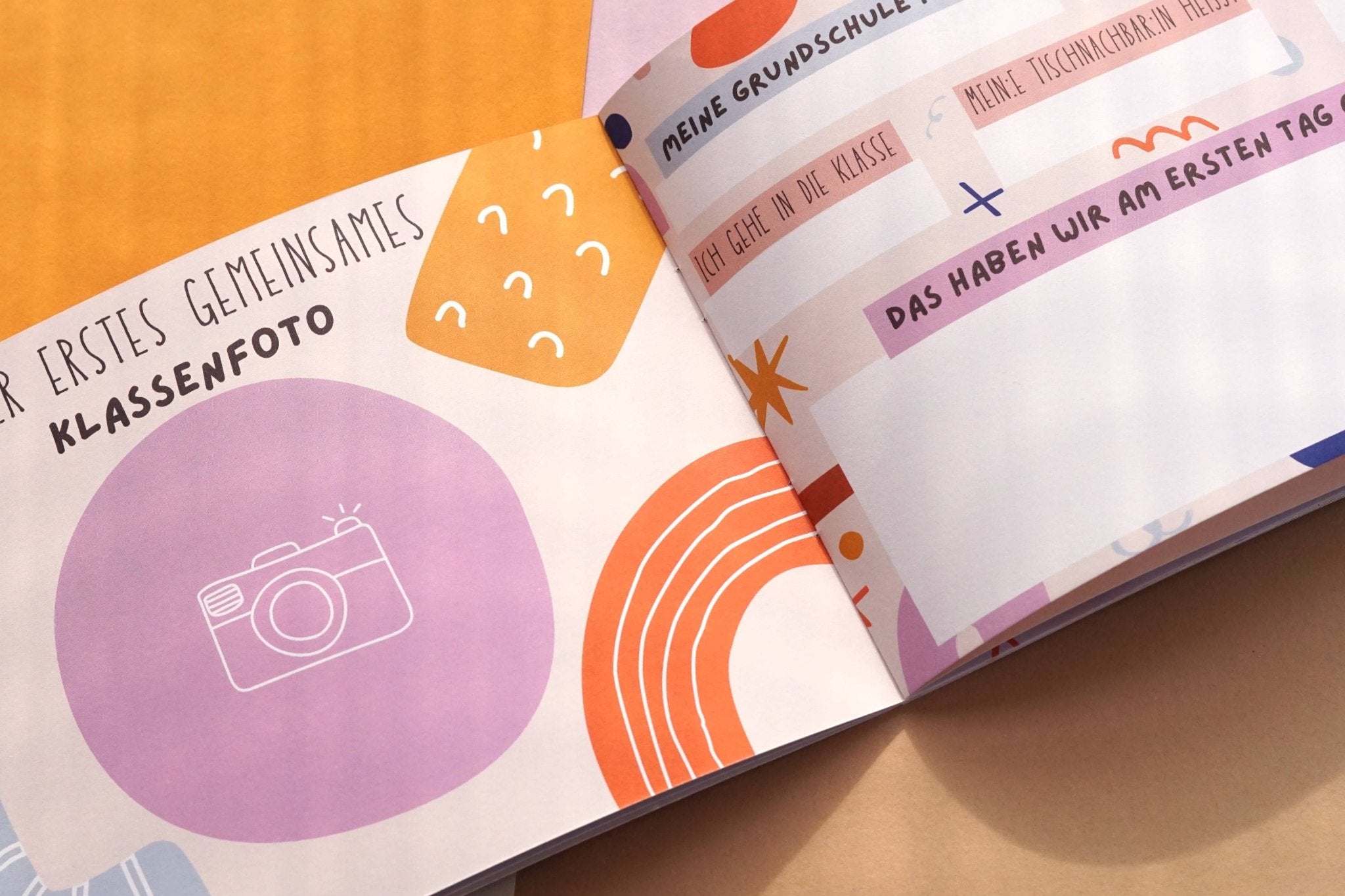 Modern Kids Art - Erinnerungsalbum • Colorful - ROSA ECK