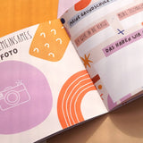 Modern Kids Art - Erinnerungsalbum • Colorful - ROSA ECK