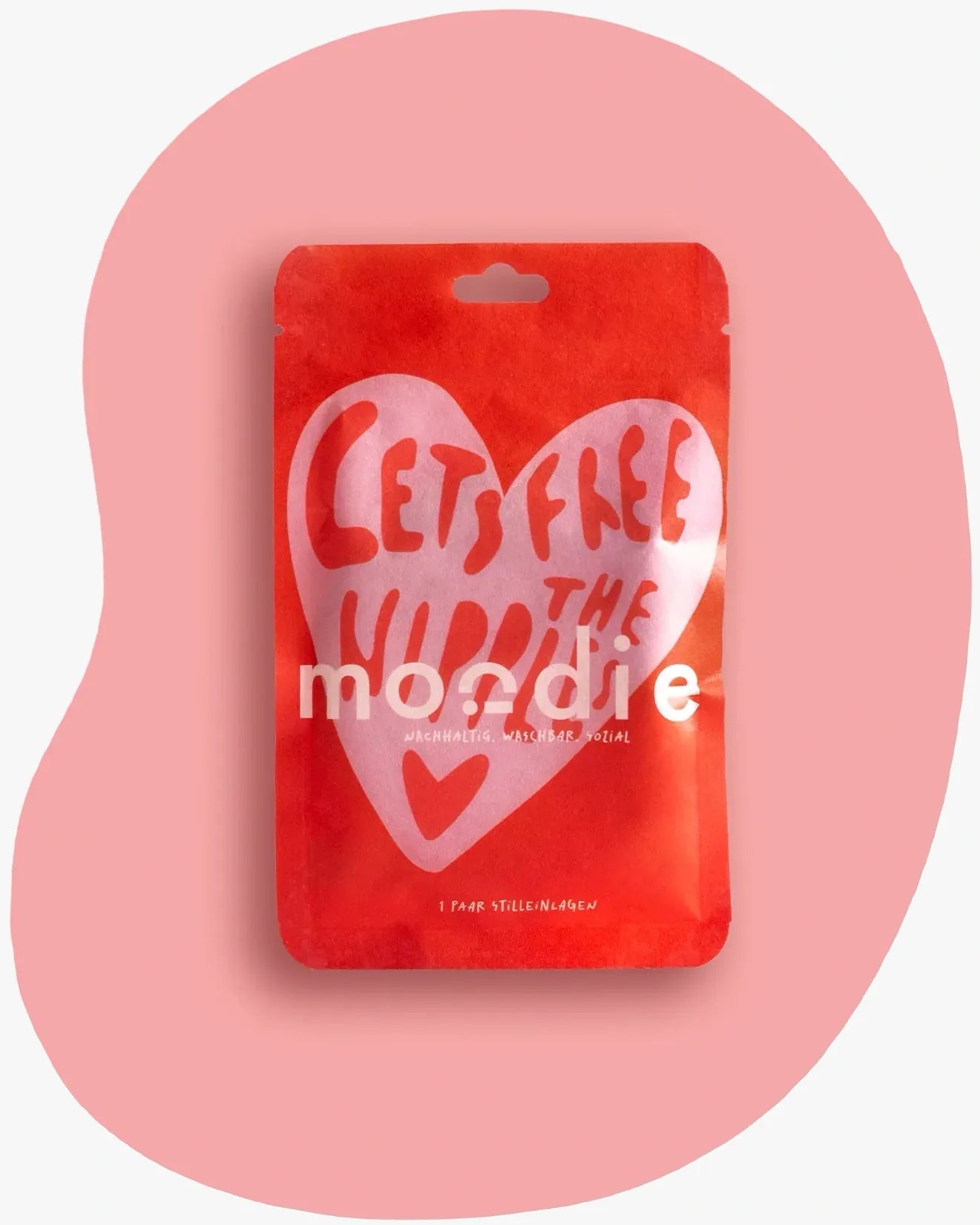 moodie - Waschbare Stilleinlagen • Free the Nipple - ROSA ECK
