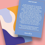 moodie - Wochenbett Karten - Set • Empowerment Cards - ROSA ECK