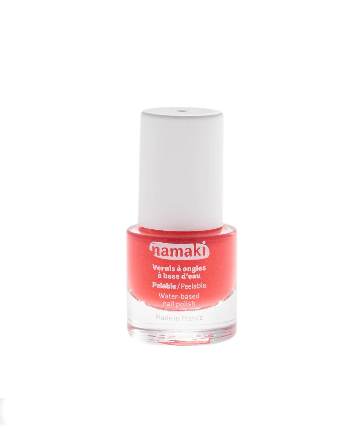 Namaki Cosmetics - Abziehbarer Kinder - Nagellack • Coral (D.24) - ROSA ECK