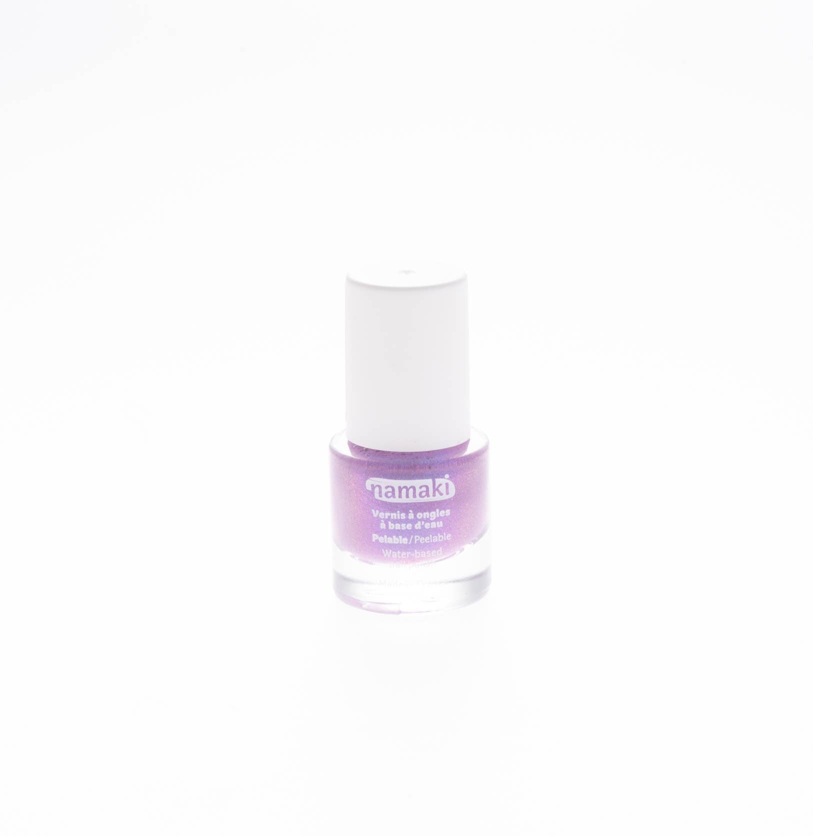 D-27 Abziehbarer Nagellack auf Wasserbasis — Glitter Purple - ROSA ECK Concept Store
