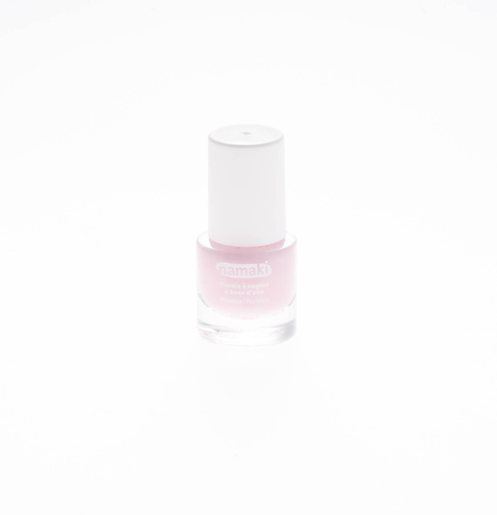 Namaki Cosmetics - Abziehbarer Kinder - Nagellack • Rose Pâle (D.35) - ROSA ECK