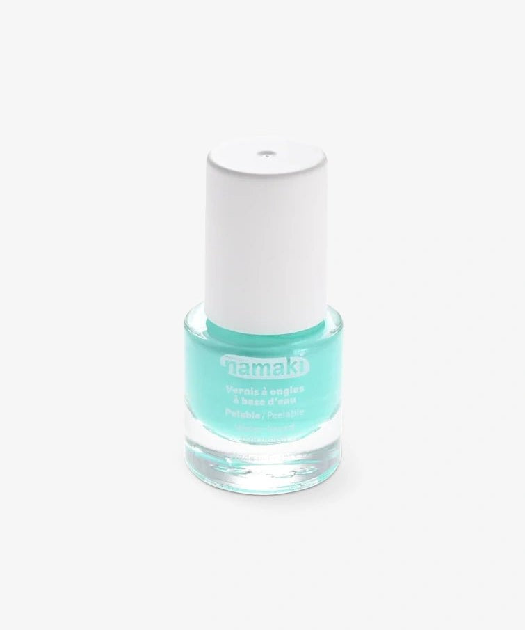 Namaki Cosmetics - Abziehbarer Kinder - Nagellack • Wassergrün (D.37) - ROSA ECK