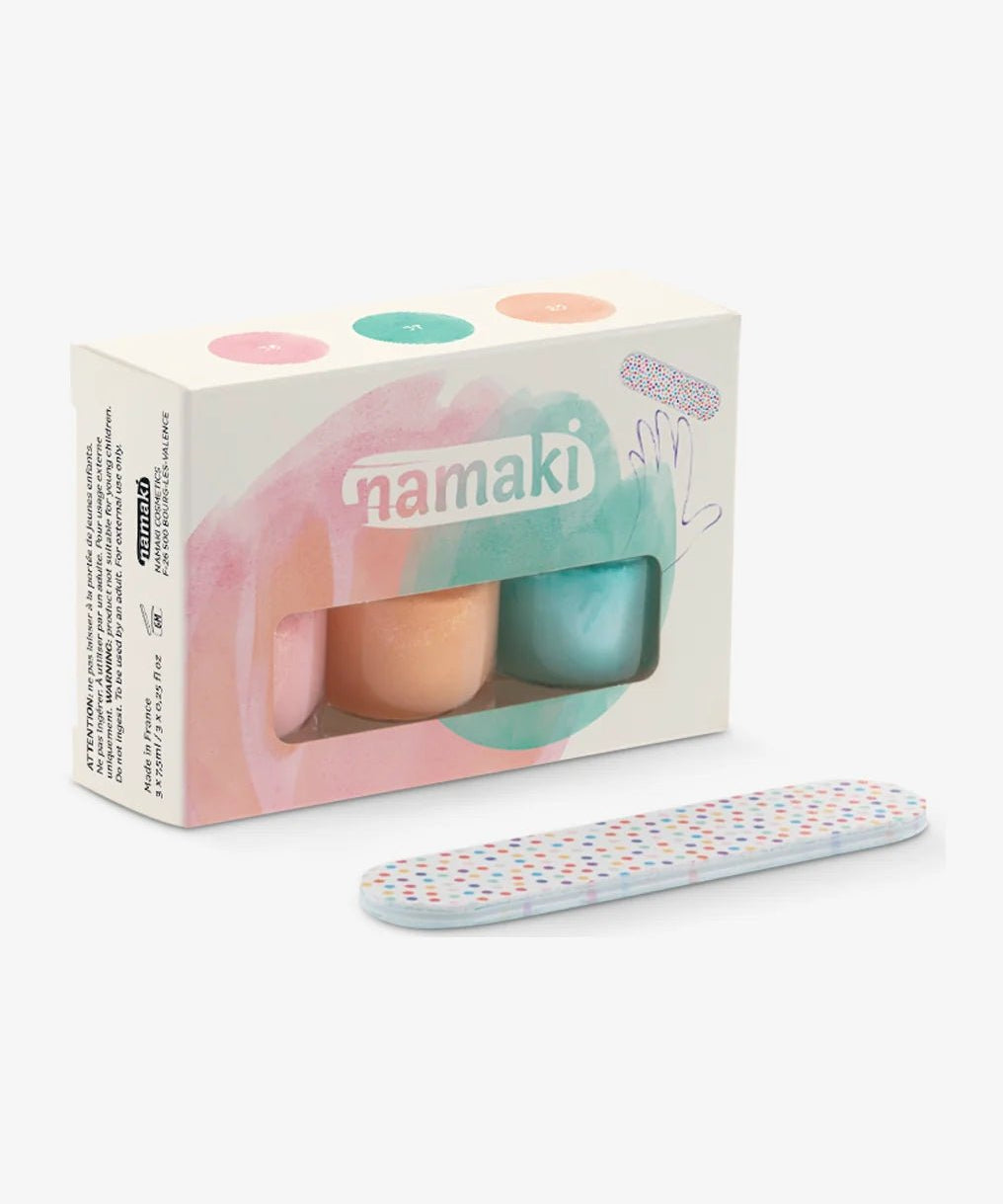 Namaki Cosmetics - Nagellack - Set (3 - teilig) • Summer Delights (C.6) - ROSA ECK