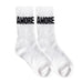 Navucko - AMORE Socken • Schwarz/Weiß - Socken - ROSA ECK Concept Store