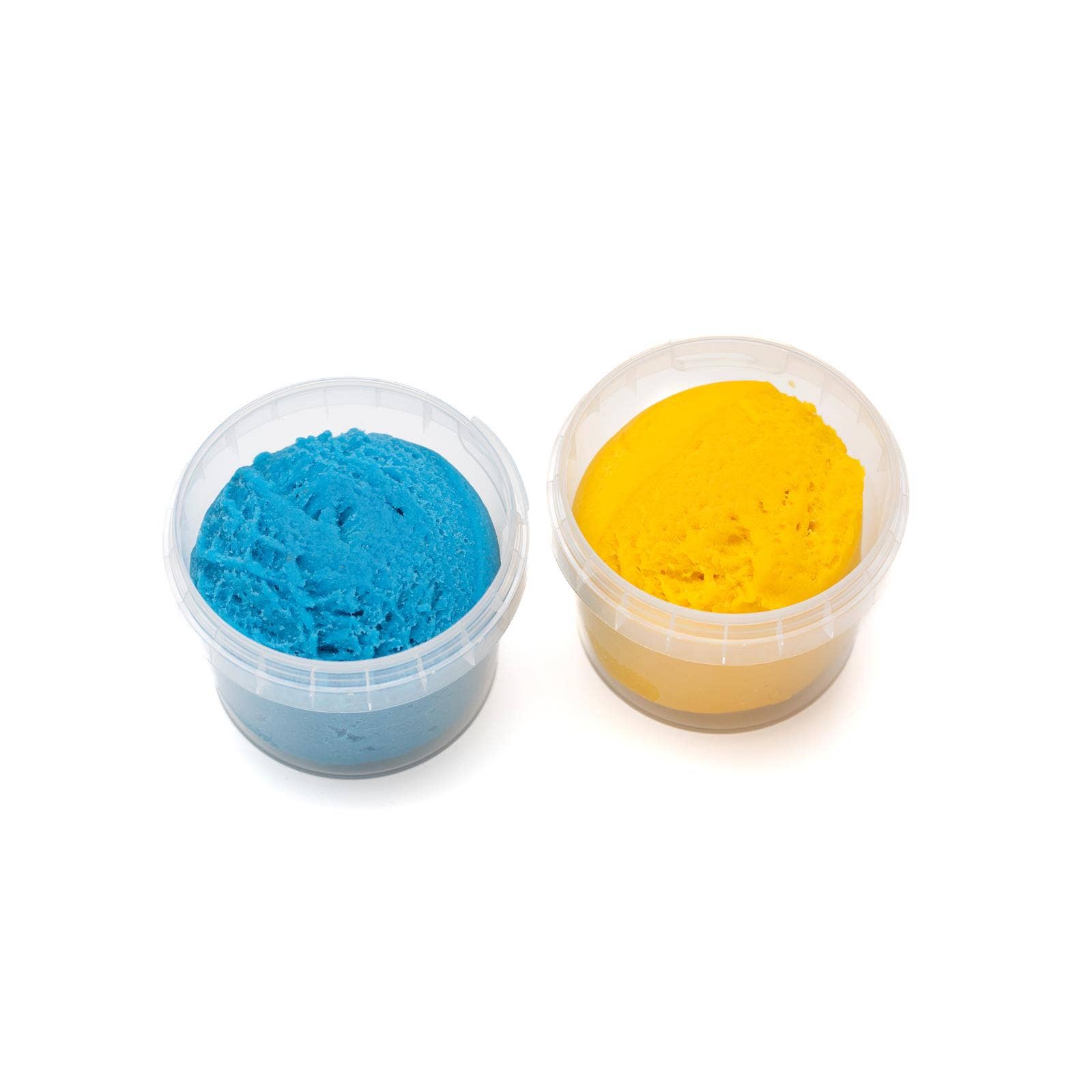 NEOGRÜN - SURI Bio - Easy - Knete vegan (2er - Set) | Blau/Gelb - ROSA ECK - , ,