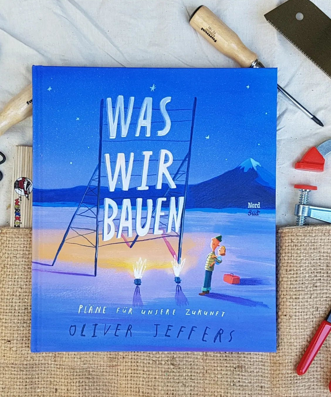 NordSüd Verlag - WAS WIR BAUEN Kinderbuch von Oliver Jeffers - Kinderbuch - ROSA ECK