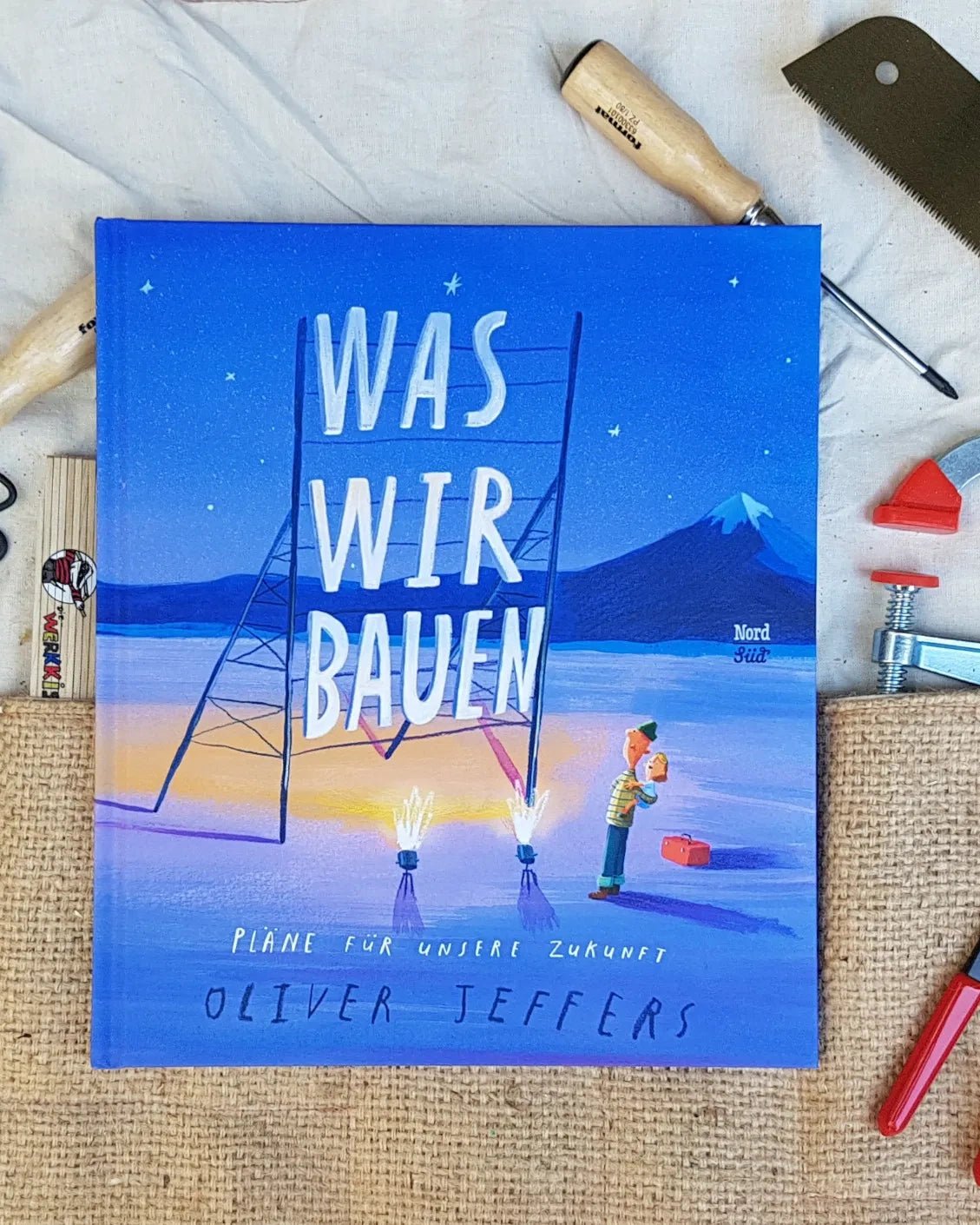NordSüd Verlag - WAS WIR BAUEN Kinderbuch von Oliver Jeffers - Kinderbuch - ROSA ECK