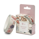 nuukk - HAUSTIERE Washi Tape - ROSA ECK - 1 - 5 €, Rosa, Tiere