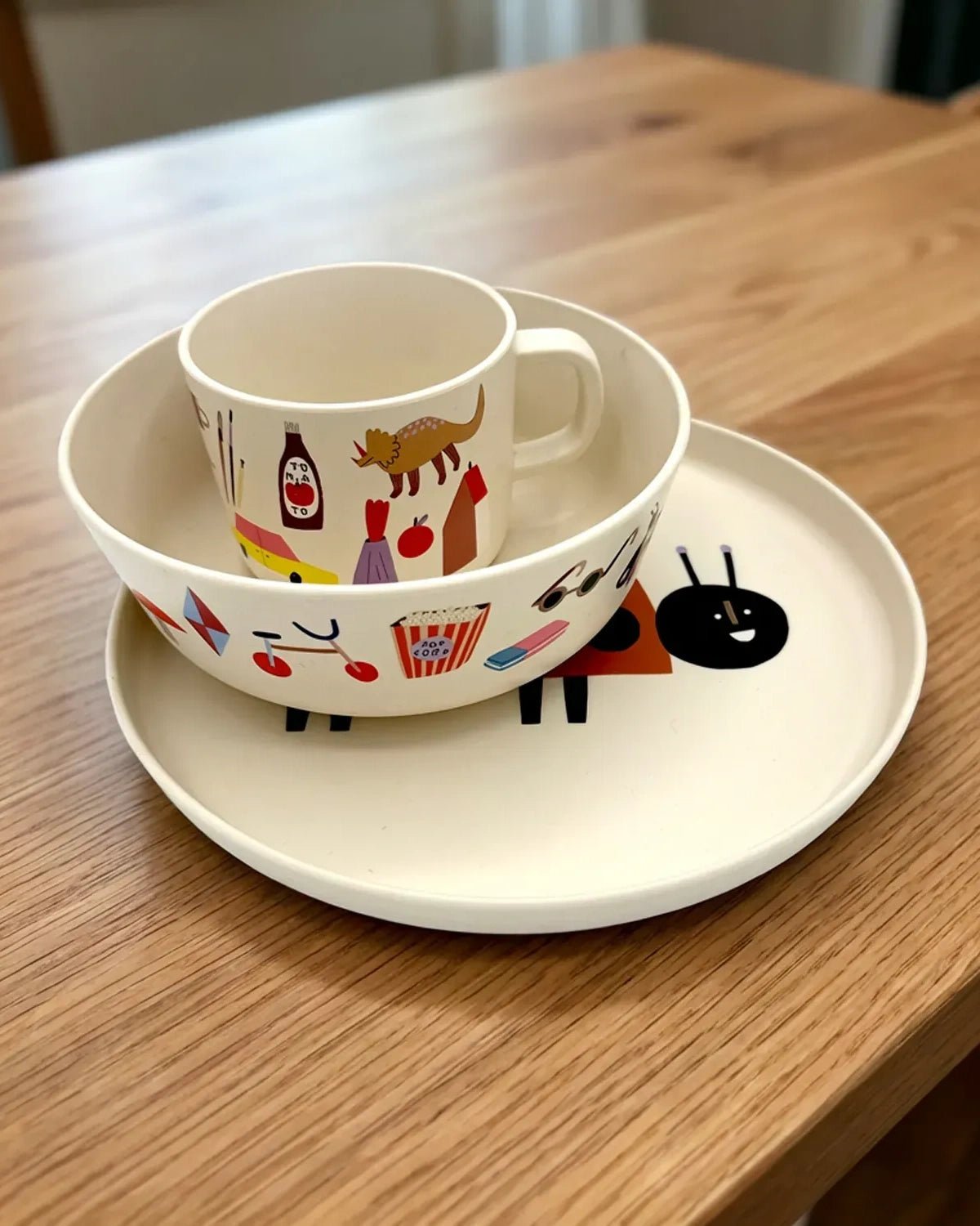 nuukk - Kindertasse • Happy - ROSA ECK