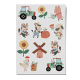 nuukk - Kindertattoos • Bauernhof - ROSA ECK
