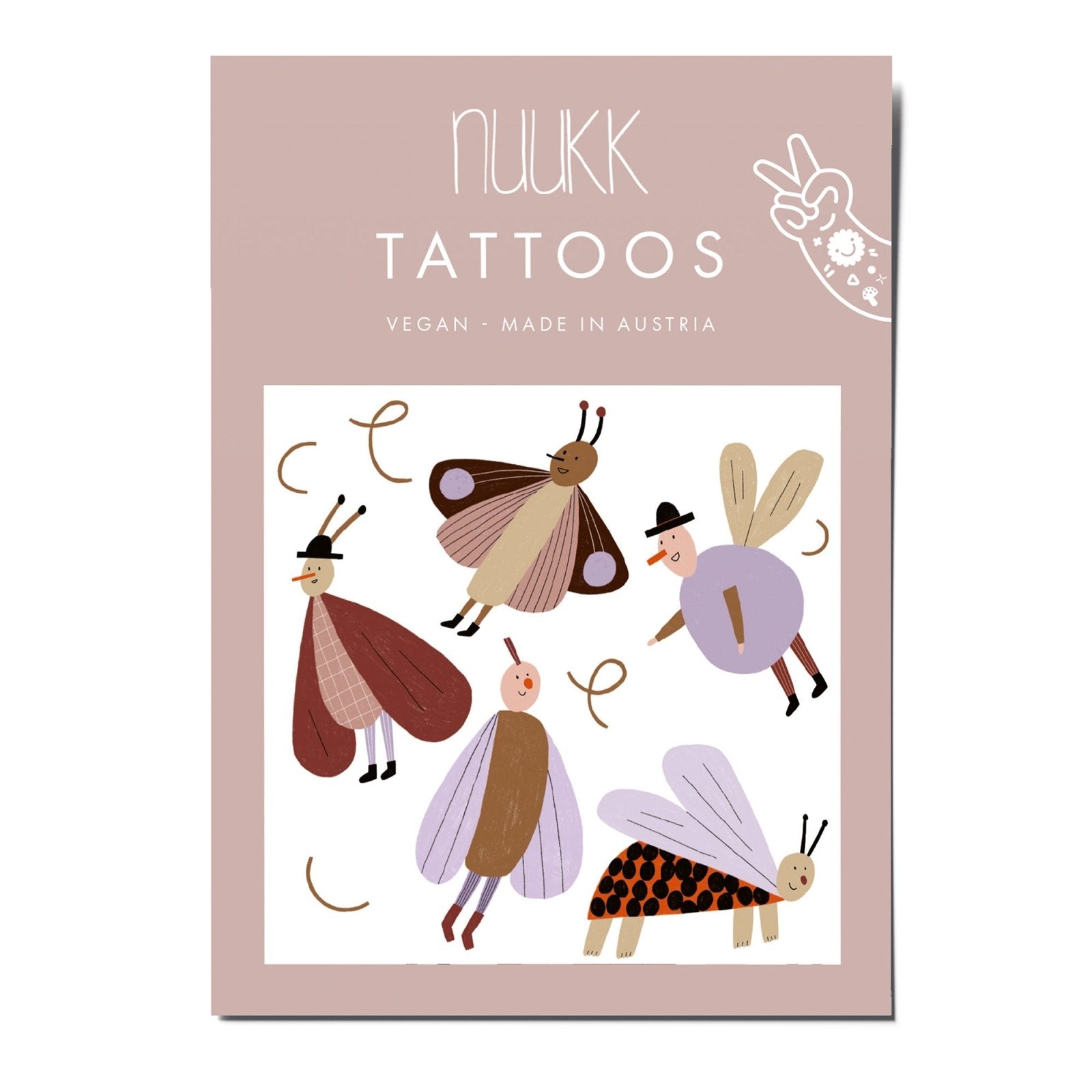 FLATTER-FREUNDE Kindertattoos - ROSA ECK Concept Store