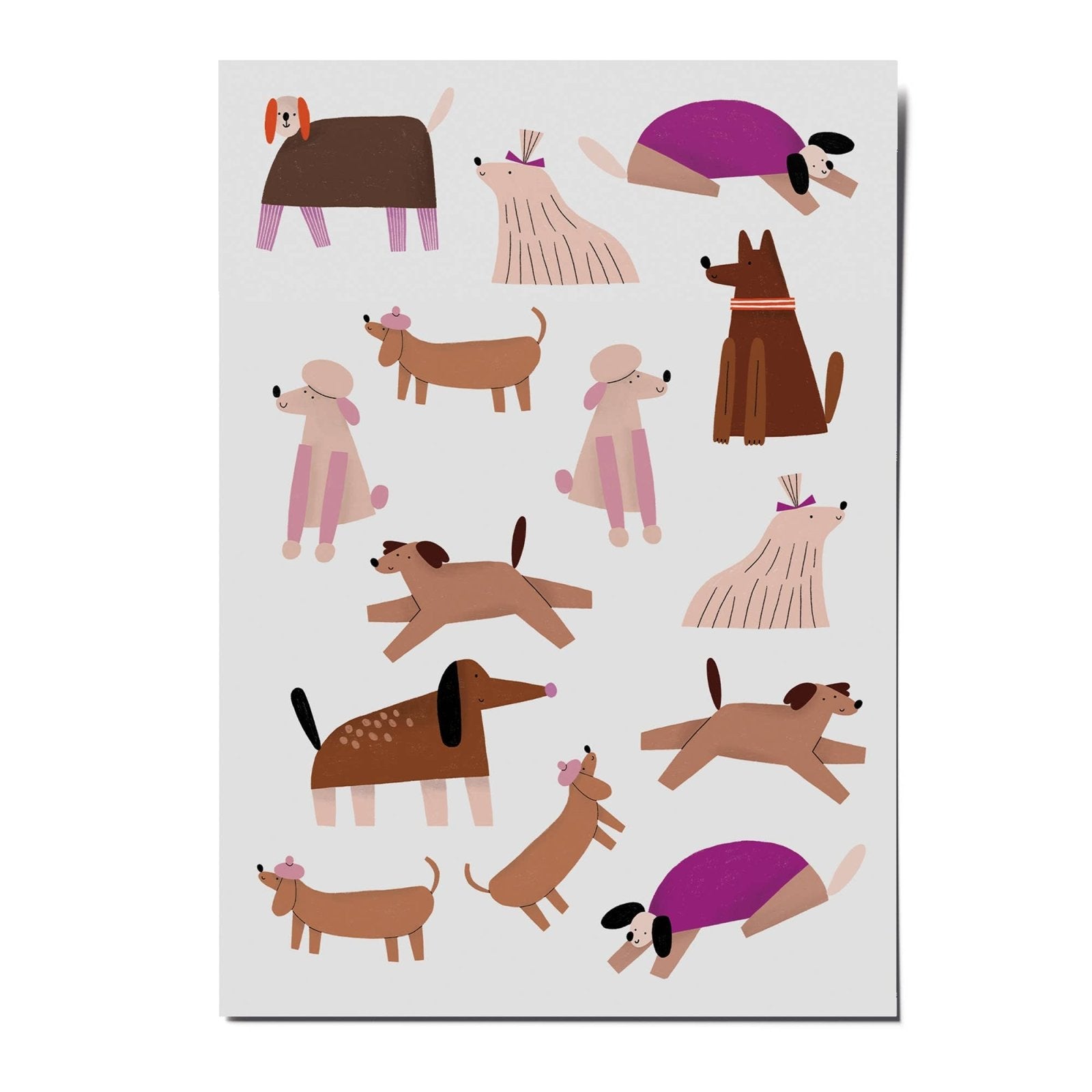 nuukk - Kindertattoos • Hunde - ROSA ECK
