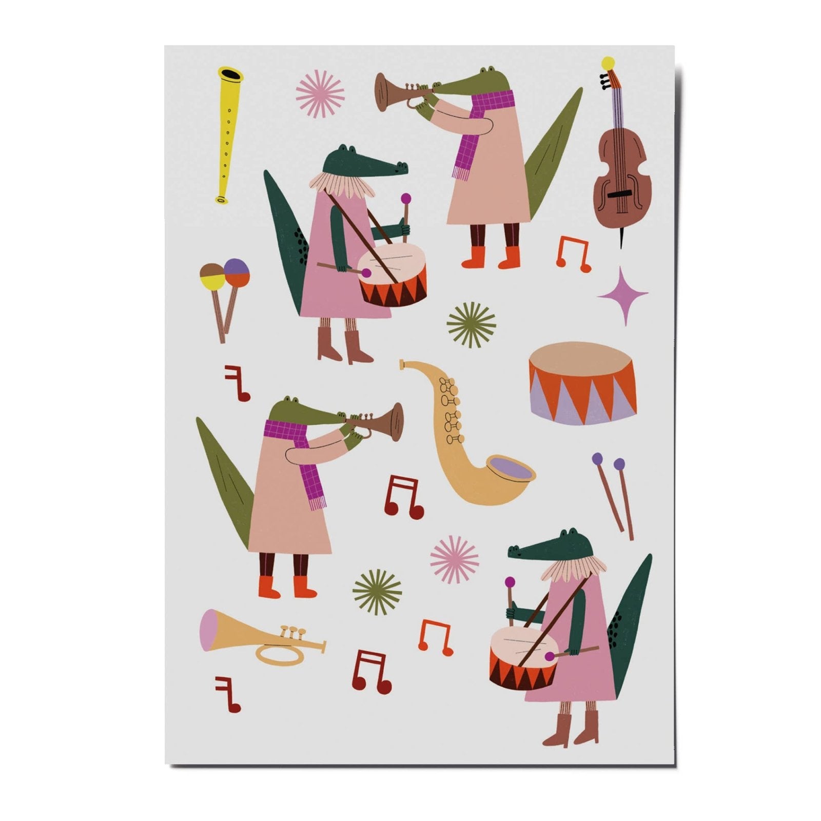 nuukk - Kindertattoos • Krokodil - ROSA ECK