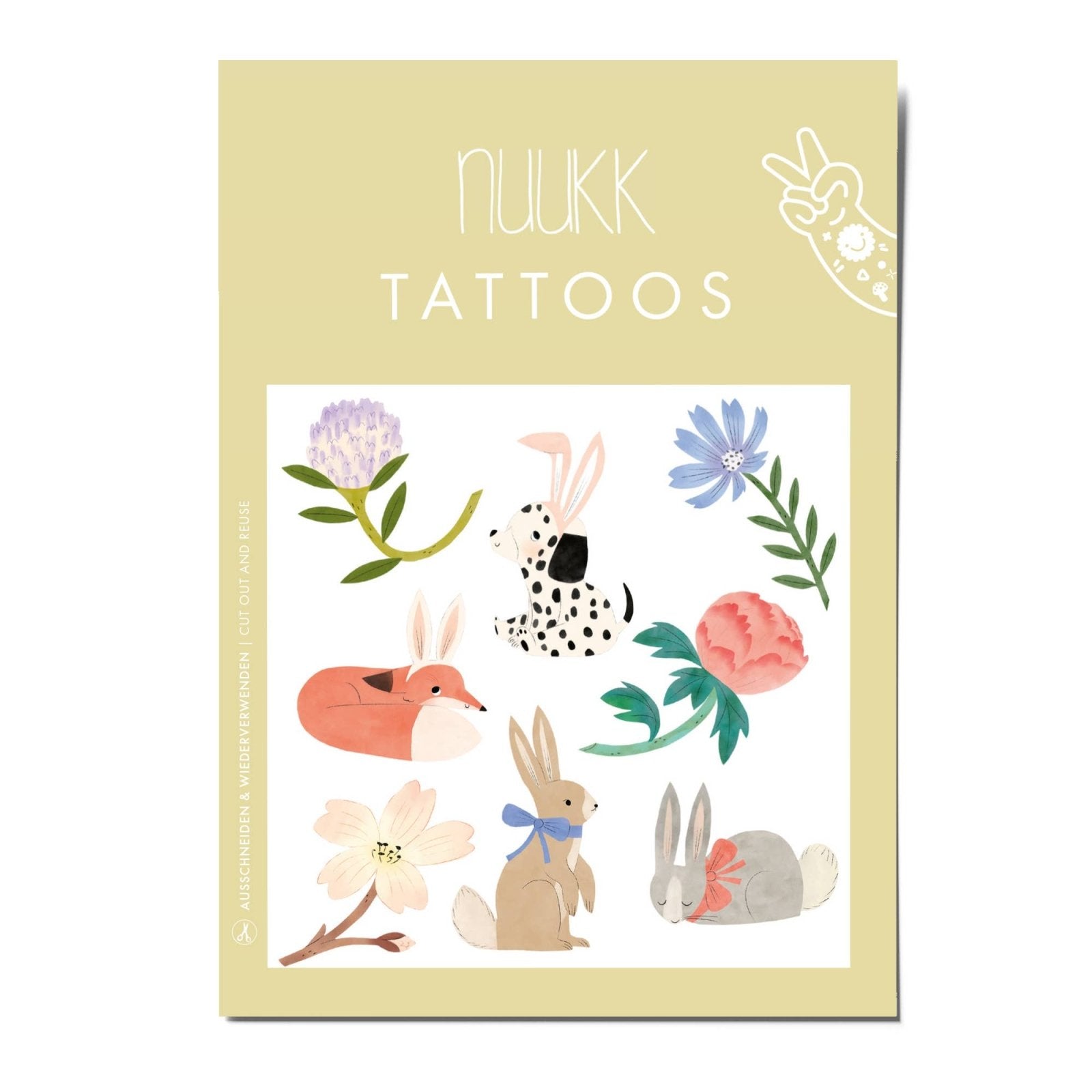 nuukk - Kindertattoos • Ostern - ROSA ECK