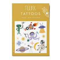 nuukk - Kindertattoos • Weltraum - ROSA ECK