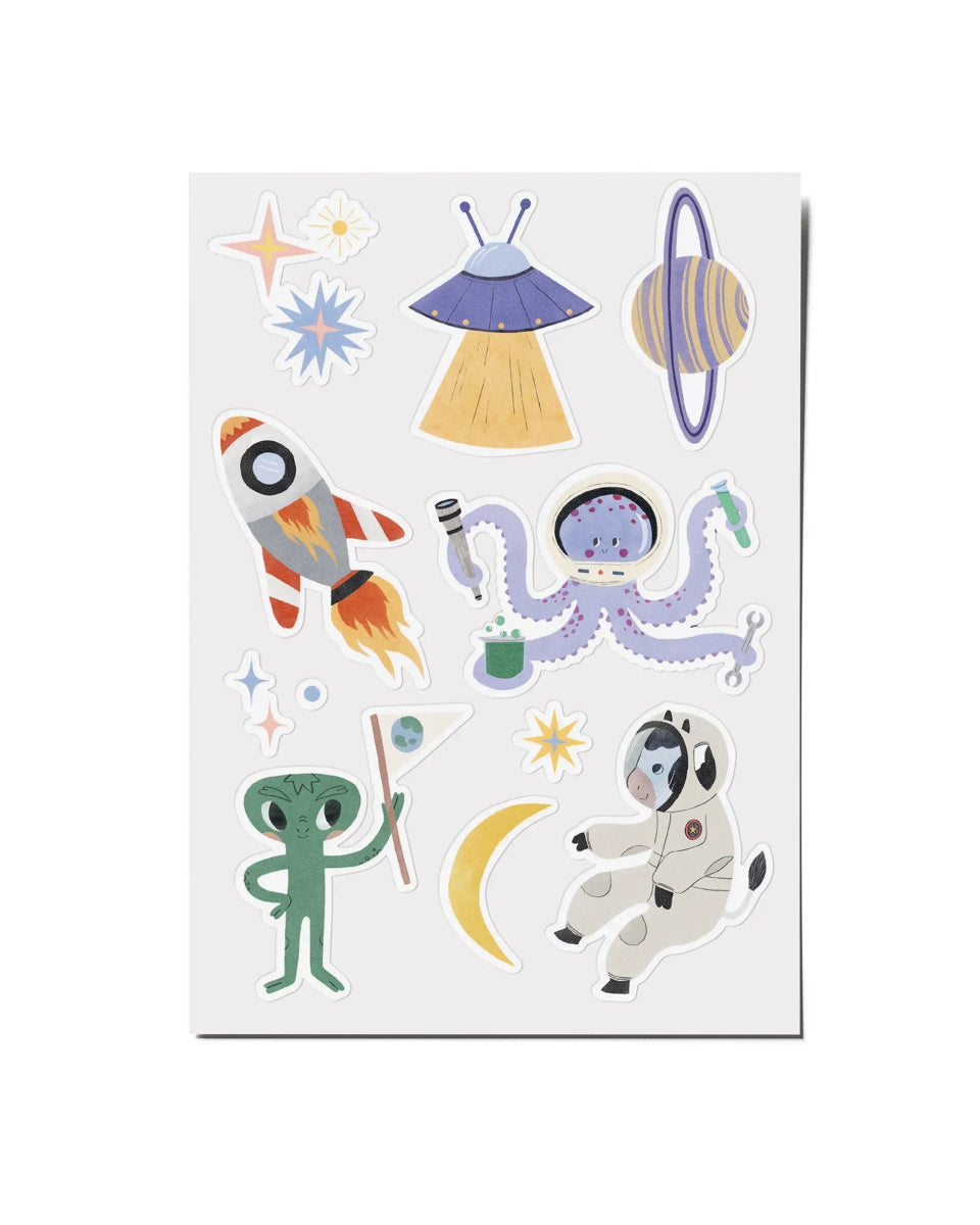 nuukk - Stickerbogen • Space - Sticker - ROSA ECK Concept Store