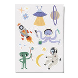 nuukk - Stickerbogen • Space - Sticker - ROSA ECK Concept Store