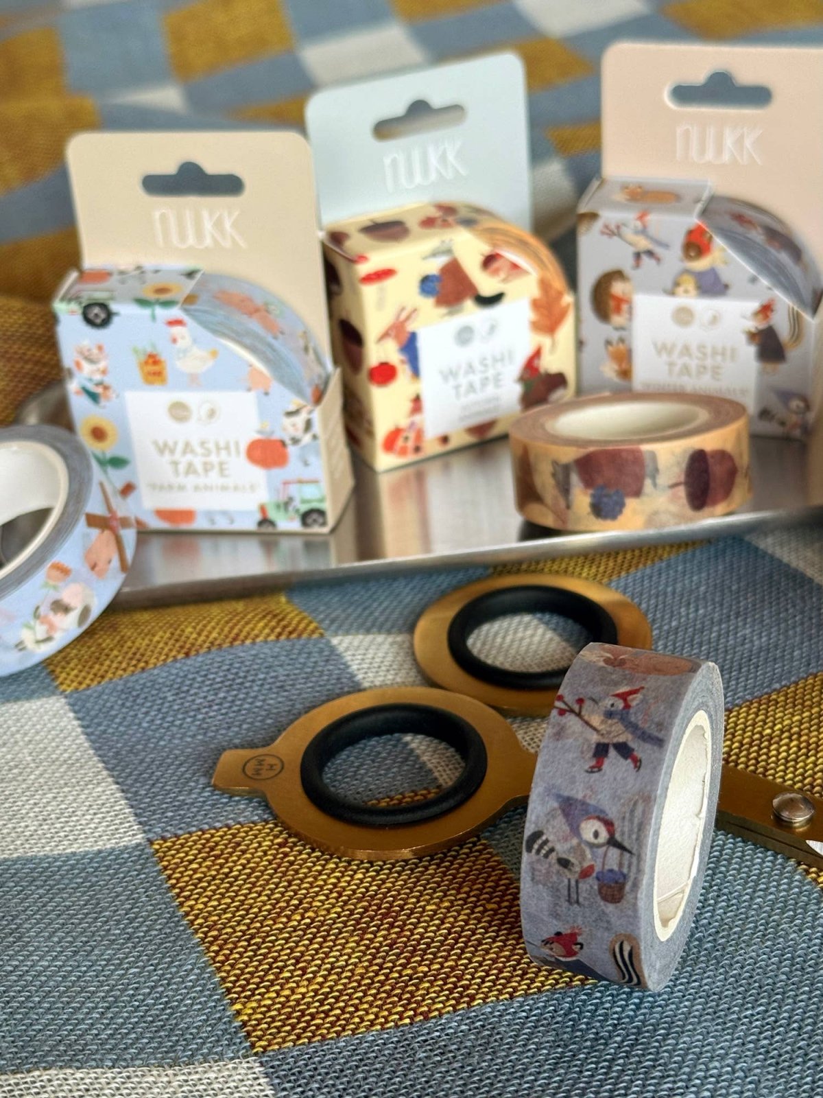 nuukk - Washi Tape • Bauernhof - ROSA ECK