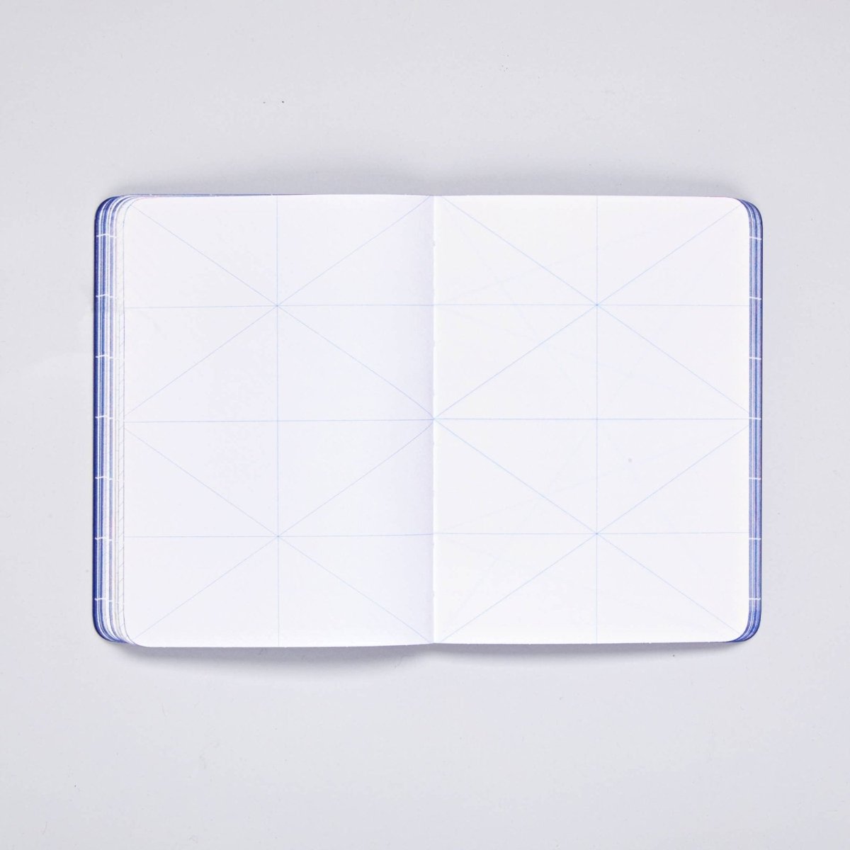 nuuna BREAK THE GRID BLUE Notebook A6