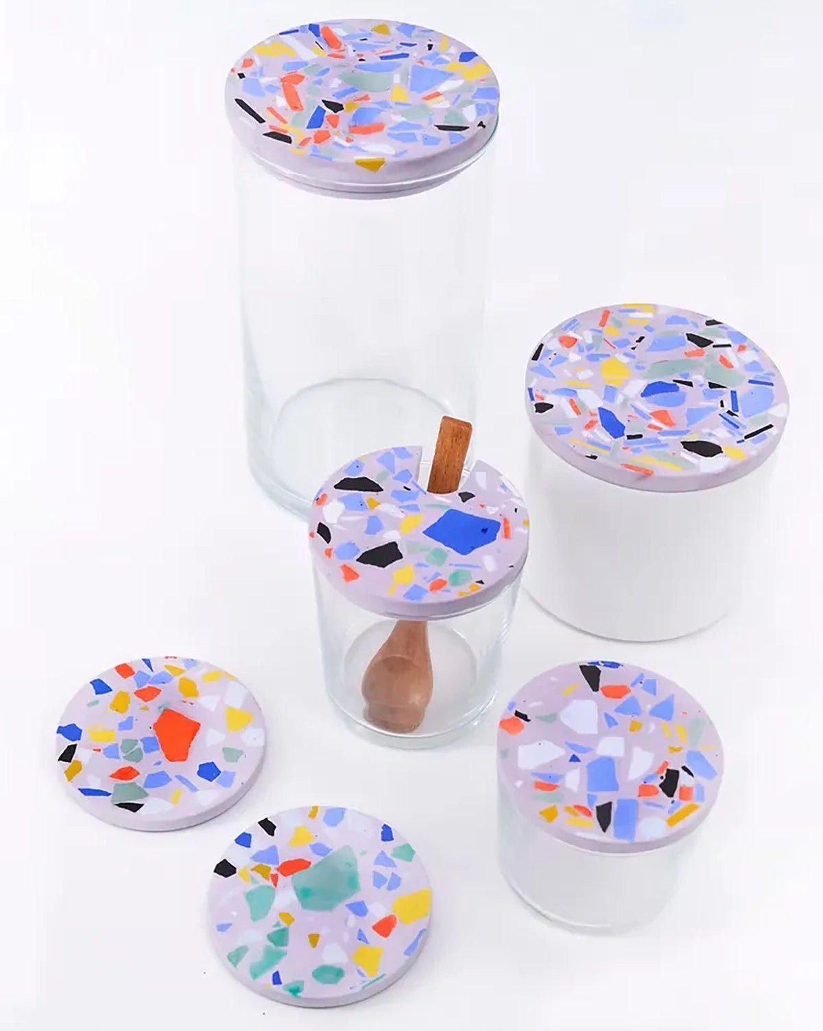 objet vague - BOLD Terrazzo Salzdose (220 ml) • Sand - ROSA ECK