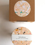 objet vague - Terrazzo Salzdose • Koralle - Dose - ROSA ECK Concept Store